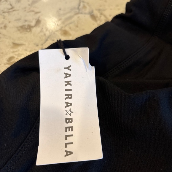 NWT Women’s Yakira Bella Black Supreme Midi Skirt Size Small - Picture 4 of 6